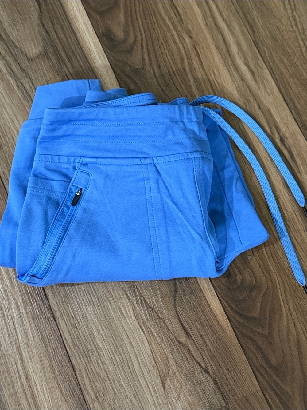 Jaanuu Blue Drawstring Scrub Pants SP